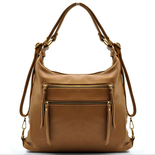 Borsa 3in1 hobo trasformabile Gyoiamea verde scuro