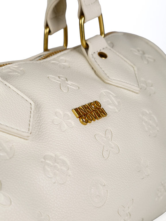 Borsa a bauletto Enrico Coveri — Beige - immagine 4