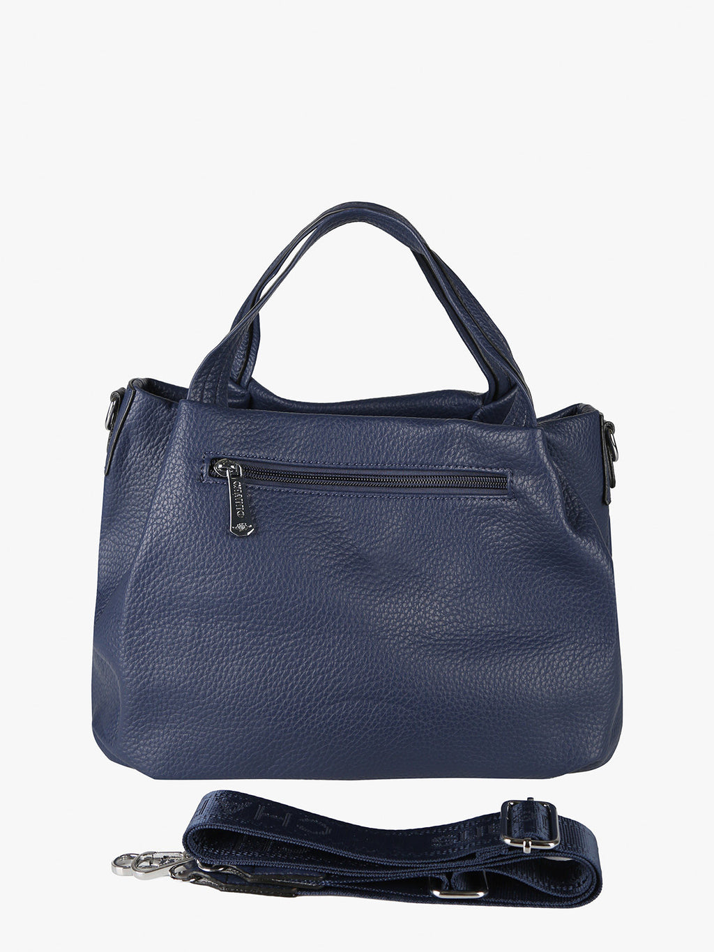 Borsa a mano Charro — Blu scuro