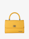 Borsa a mano con patta e chiusura a girello Charro — Giallo