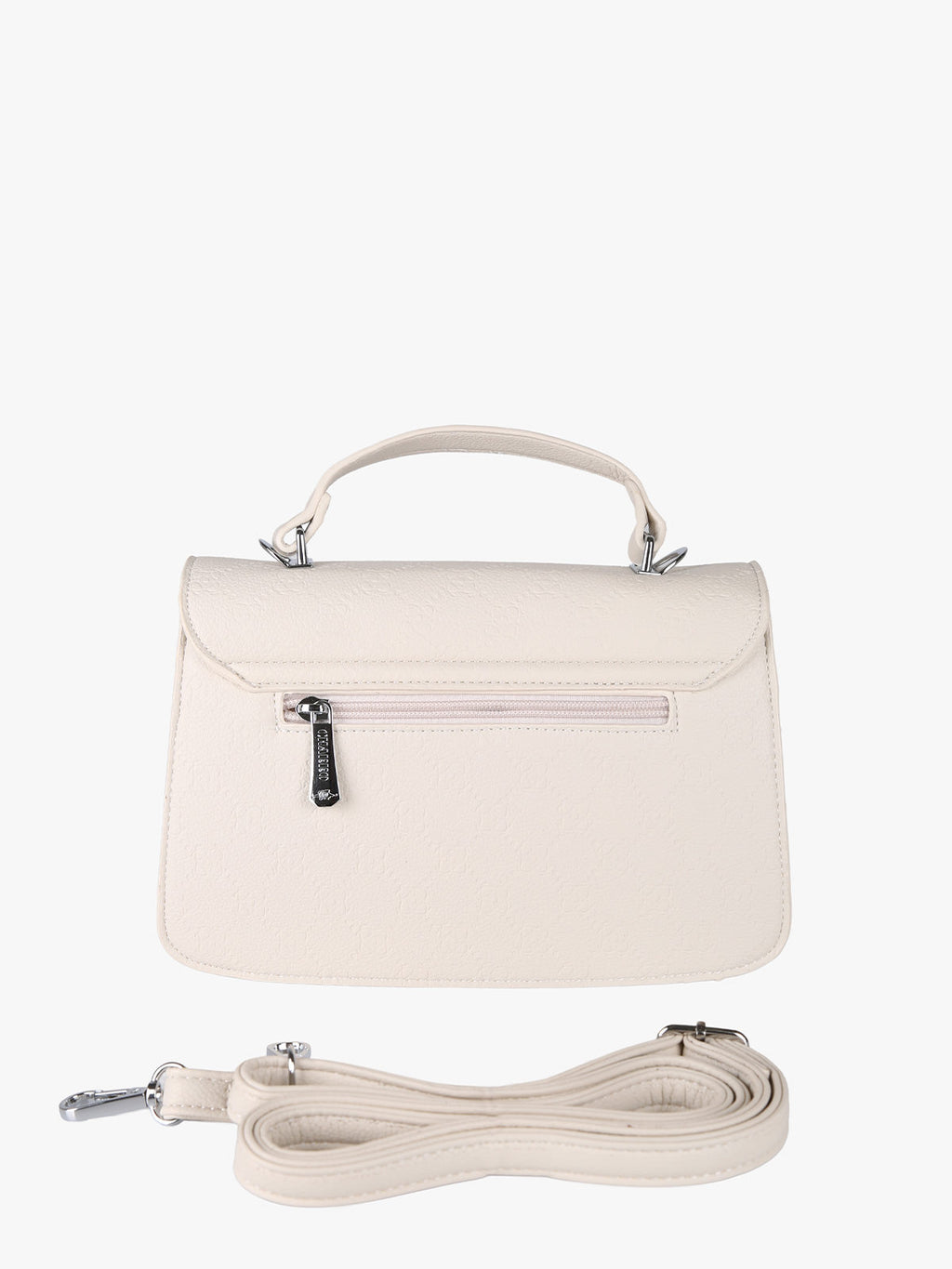 Borsa a mano con tracolla Charro — Beige