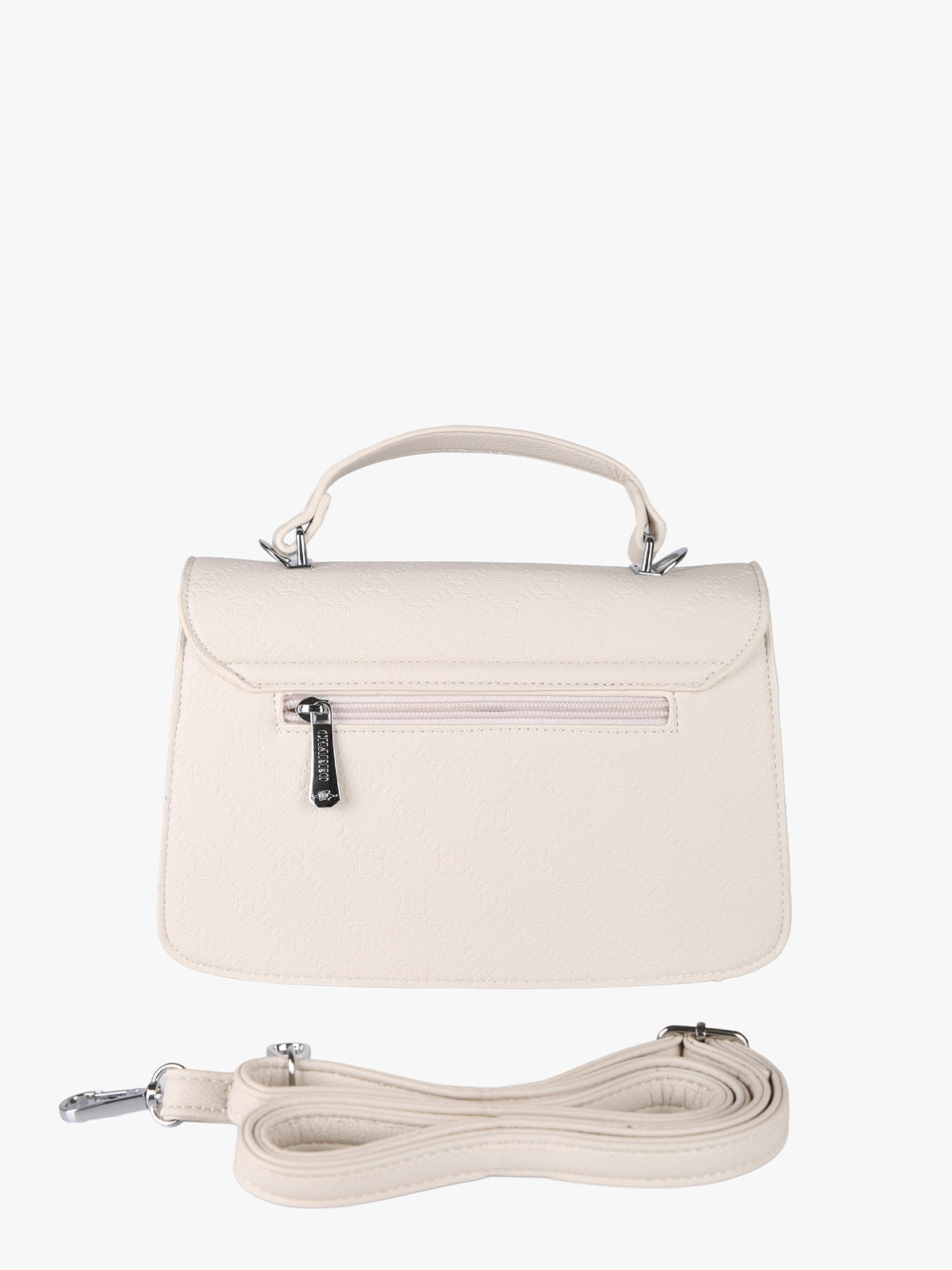Borsa a mano con tracolla Charro — Beige