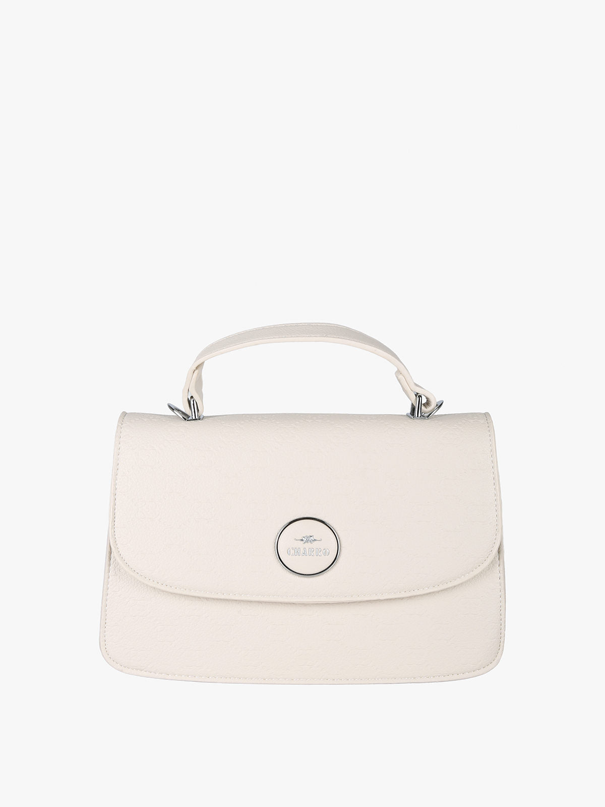 Borsa a mano con tracolla Charro — Beige