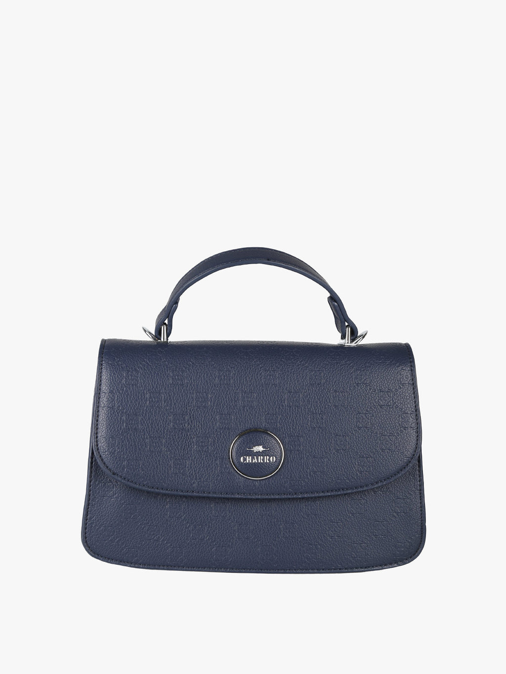 Borsa a mano con tracolla Charro — Blu scuro