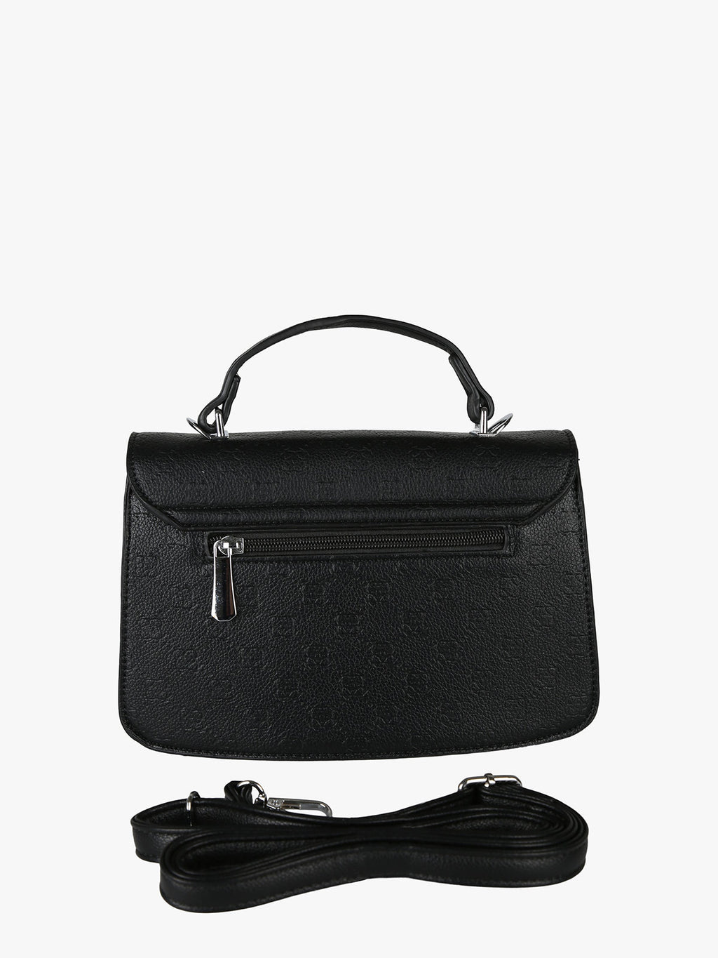 Borsa a mano con tracolla Charro — Nero