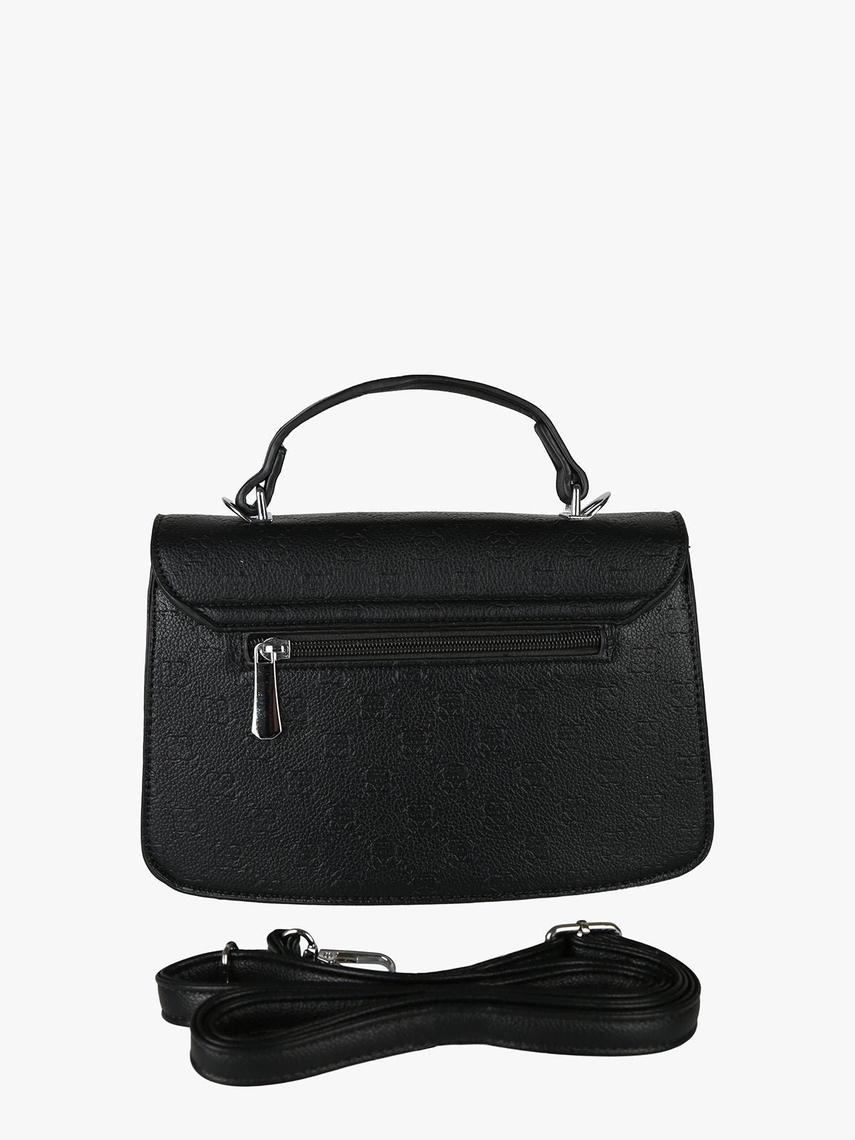Borsa a mano con tracolla Charro — Nero