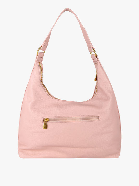 Borsa a spalla in ecopelle Enrico Coveri — Rosa - immagine 3