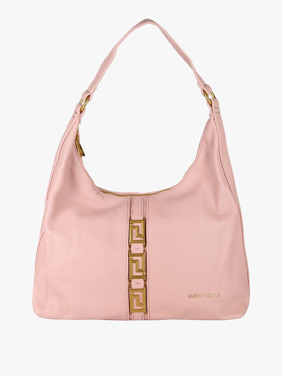 Borsa a spalla in ecopelle Enrico Coveri — Rosa - immagine 1