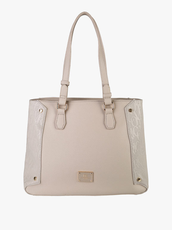 Borsa a spalla in ecopelle Enrico Coveri Contemporary — Sabbia - immagine 1