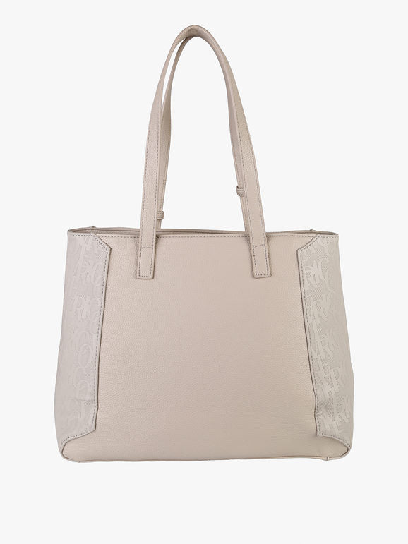 Borsa a spalla in ecopelle Enrico Coveri Contemporary — Sabbia - immagine 3