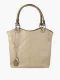 Borsa a spalla in ecopelle Solada — Taupe - immagine 1