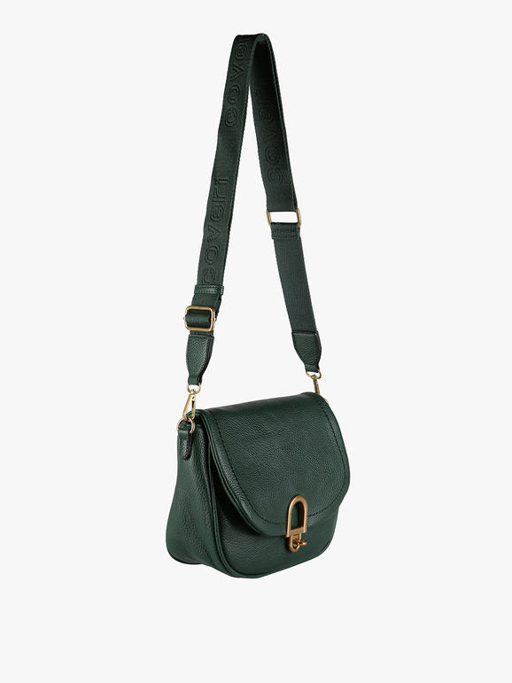 Borsa a tracolla con battente You Young Coveri — Verde - immagine 3