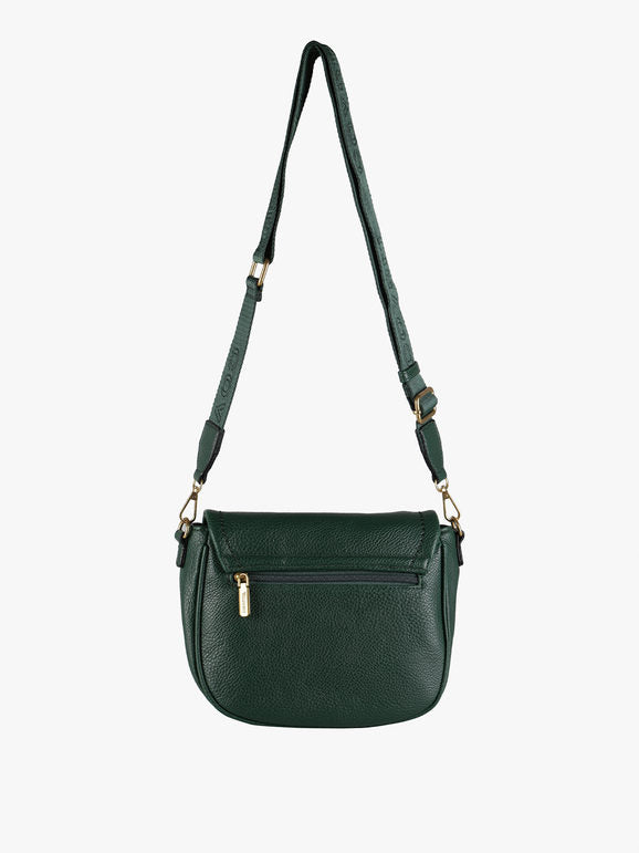 Borsa a tracolla con battente You Young Coveri — Verde - immagine 4