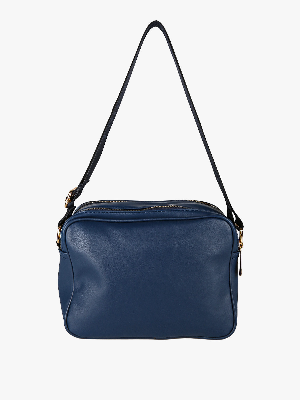 Borsa a tracolla con dettaglio di strass Laura Biagiotti — Blu