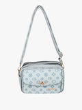 Borsa a tracolla con stampe Charro — Azzurro - immagine 1
