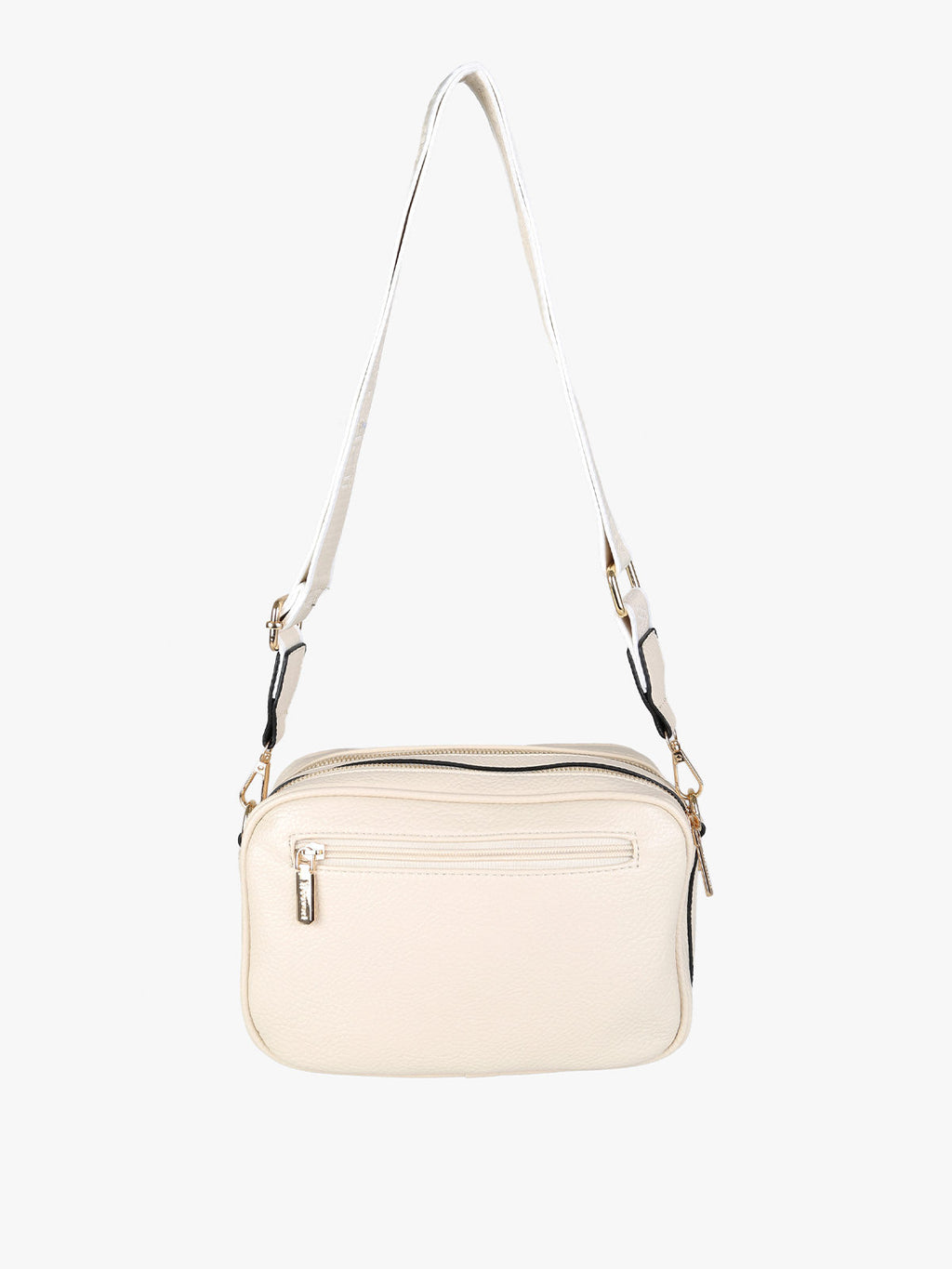 Borsa a tracolla in ecopelle You Young Coveri — Beige