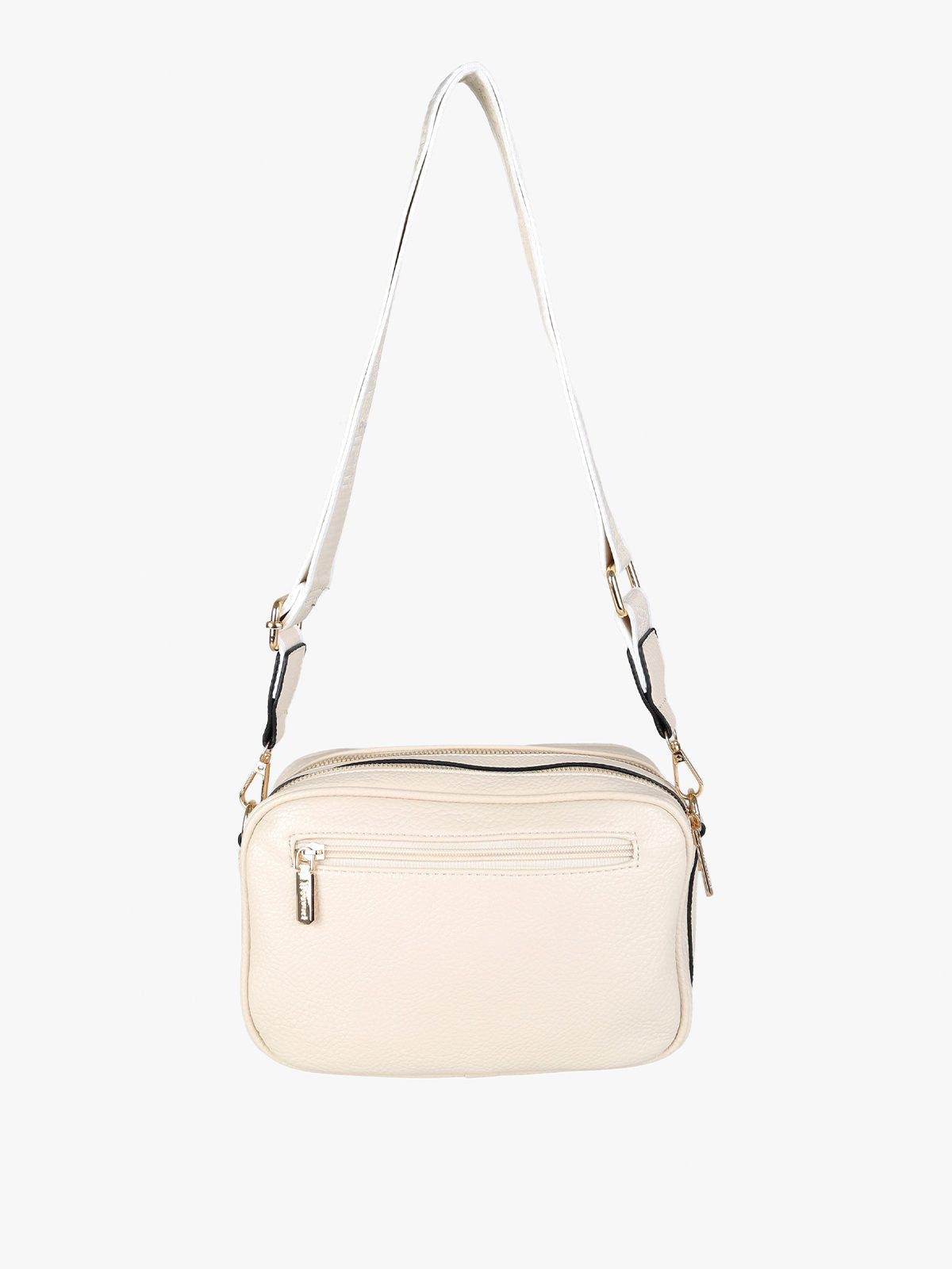 Borsa a tracolla in ecopelle You Young Coveri — Beige