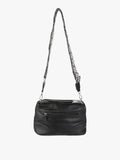 Borsa a tracolla in ecopelle Solada — Nero