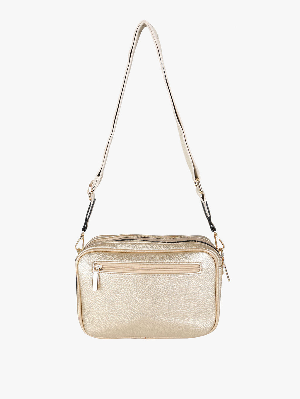 Borsa a tracolla in ecopelle You Young Coveri — Oro