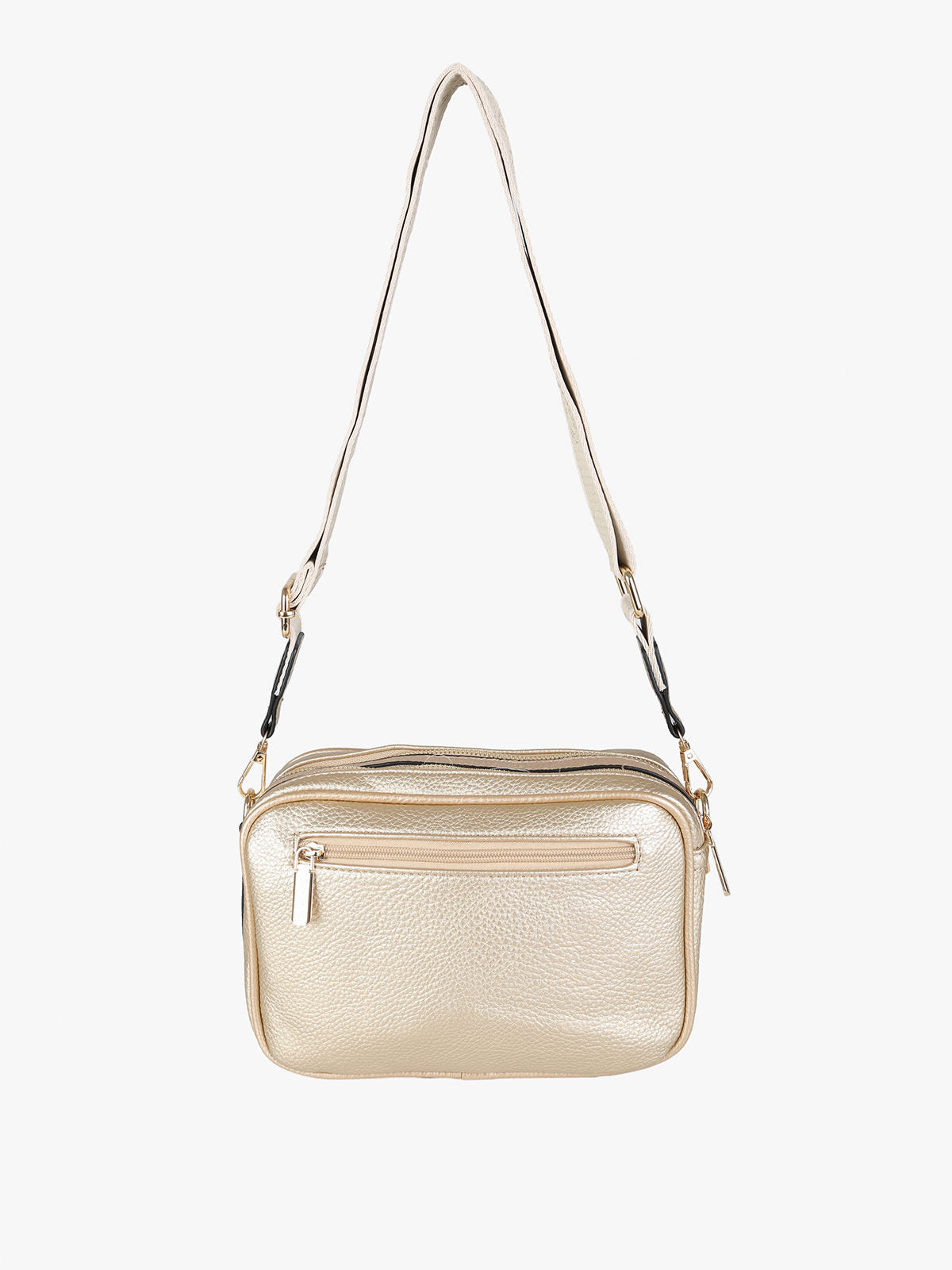 Borsa a tracolla in ecopelle You Young Coveri — Oro
