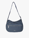 Borsa a tracolla in nylon You Young Coveri — Blu scuro · Modello 3