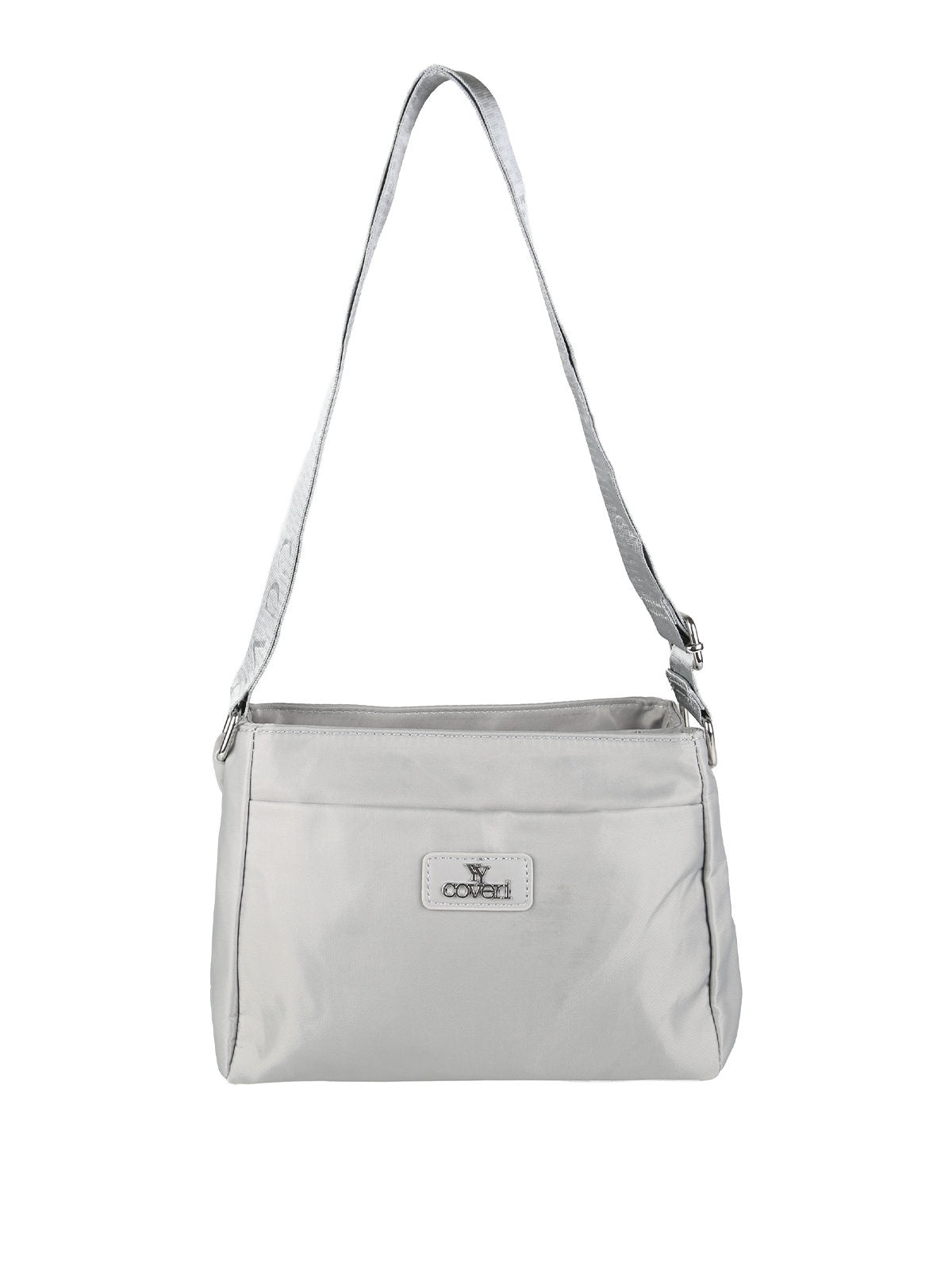 Borsa a tracolla in nylon You Young Coveri — Grigio