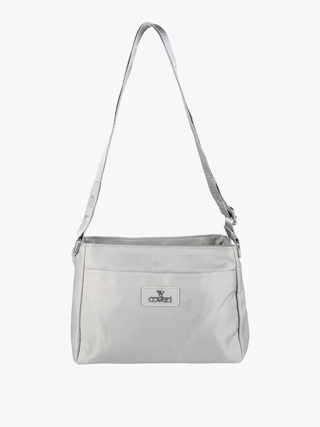 Borsa a tracolla in nylon You Young Coveri — Grigio