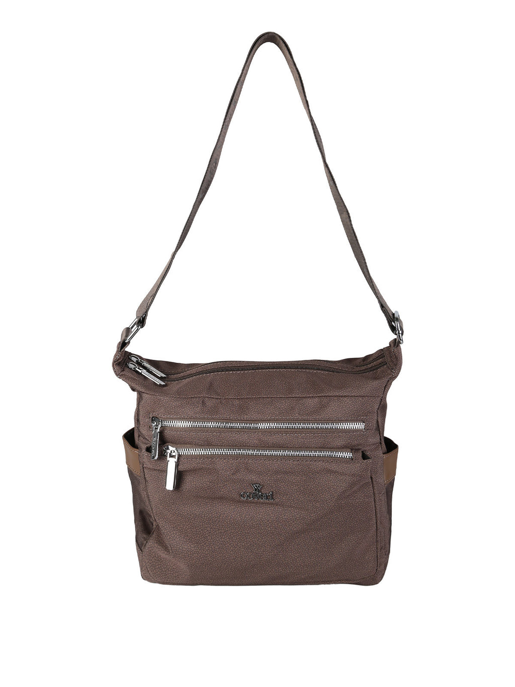 Borsa a tracolla in nylon You Young Coveri — Moro · Modello 3