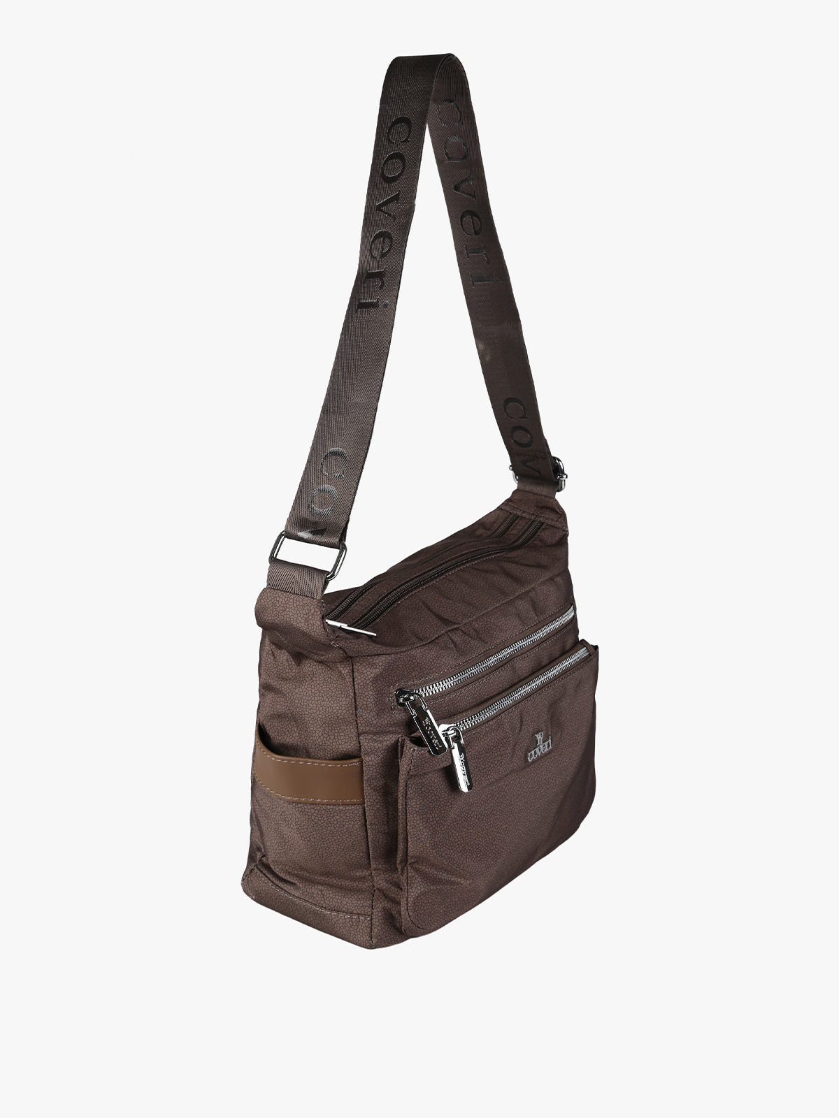 Borsa a tracolla in nylon You Young Coveri — Moro · Modello 3