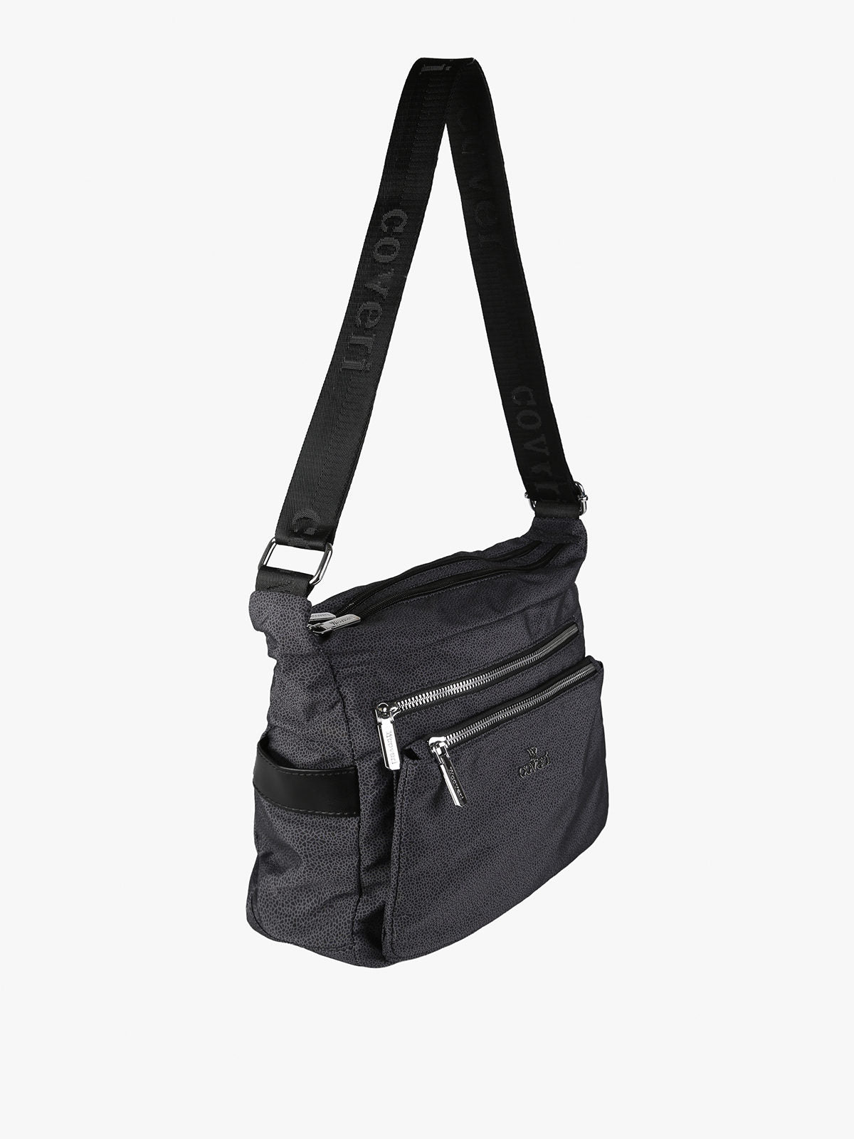 Borsa a tracolla in nylon You Young Coveri — Nero · Modello 3