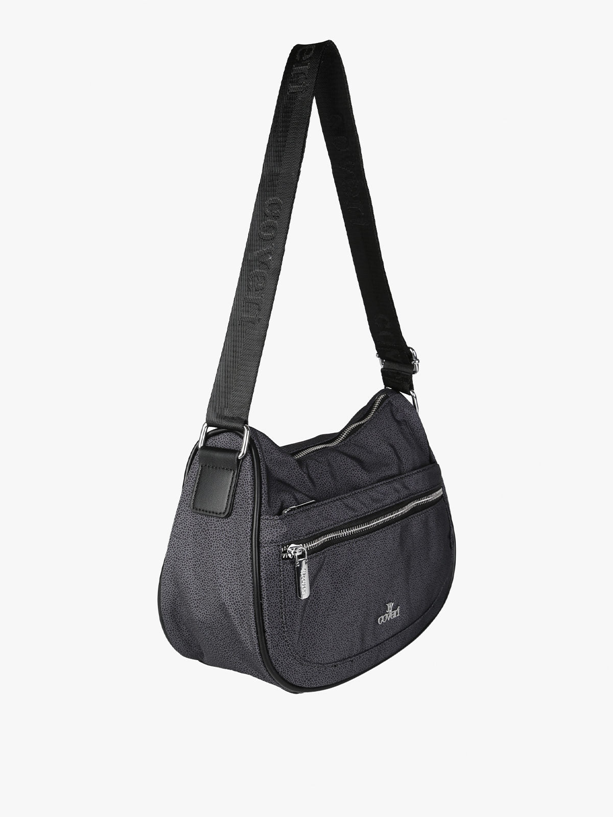 Borsa a tracolla in nylon You Young Coveri — Nero · Modello 2