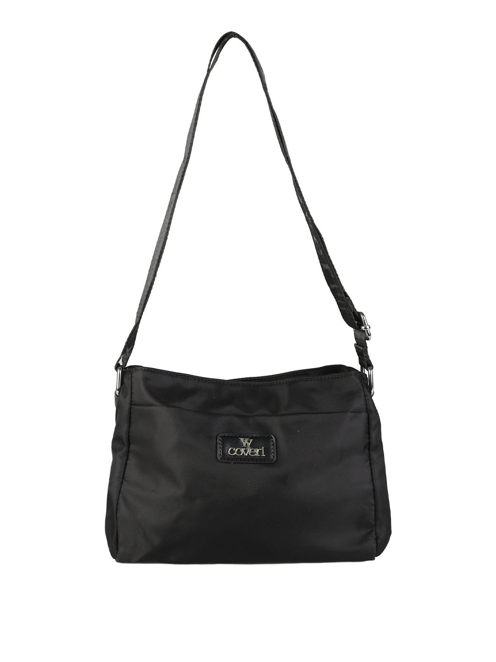 Borsa a tracolla in nylon You Young Coveri — Nero
