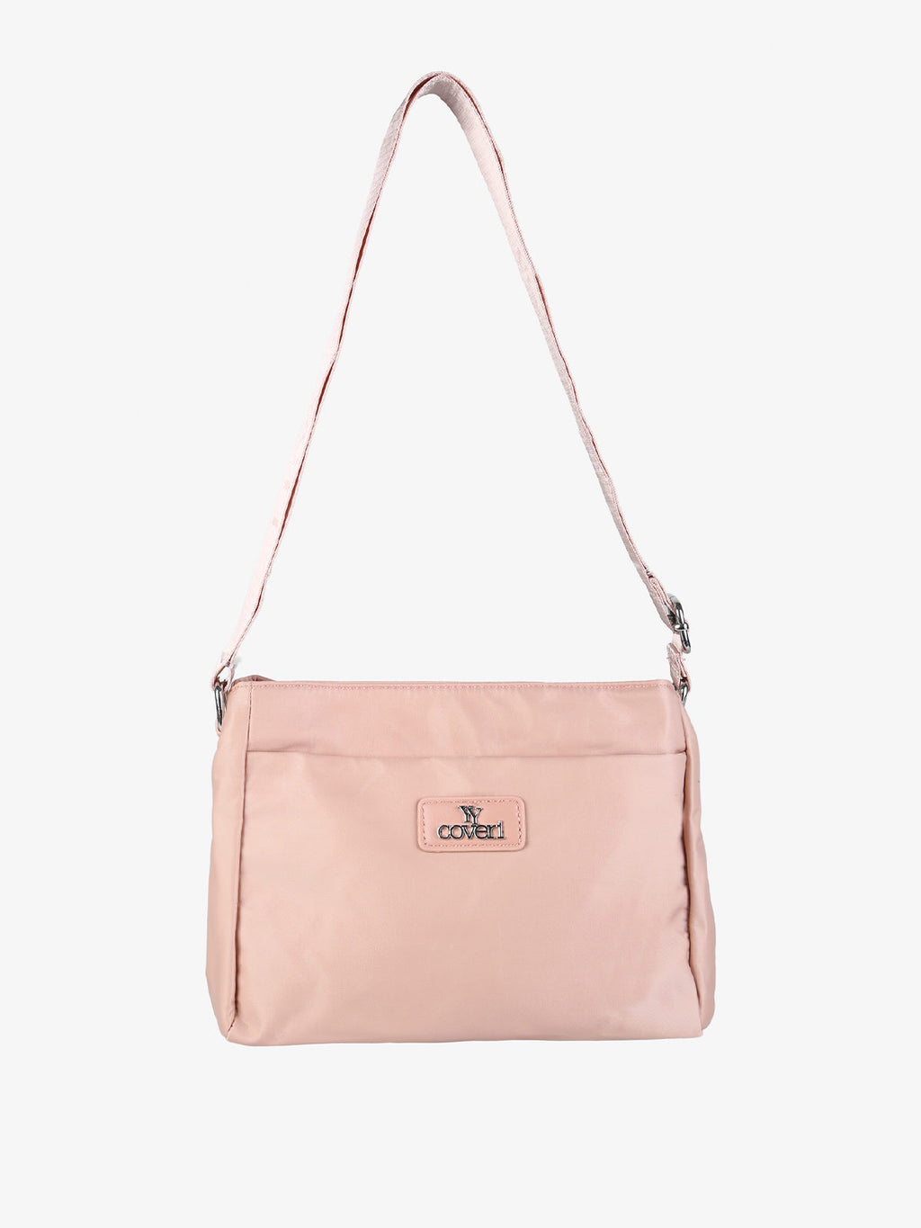 Borsa a tracolla in nylon You Young Coveri — Rosa