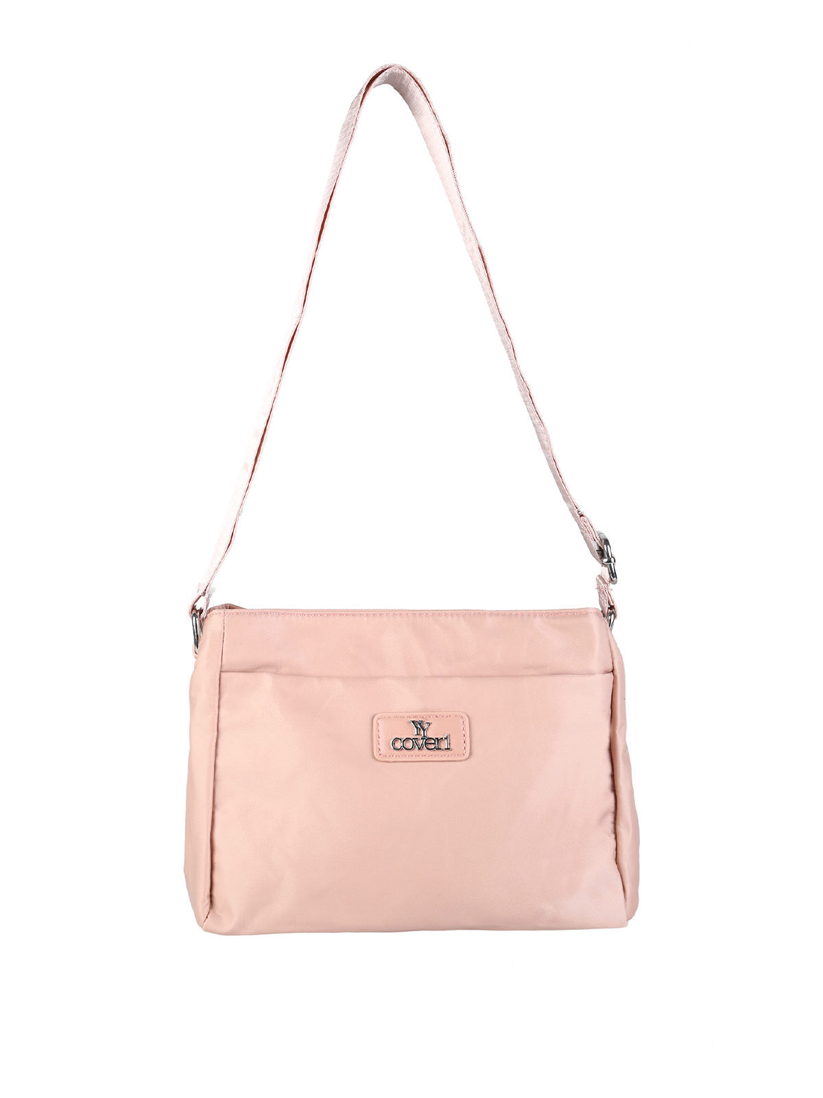 Borsa a tracolla in nylon You Young Coveri — Rosa