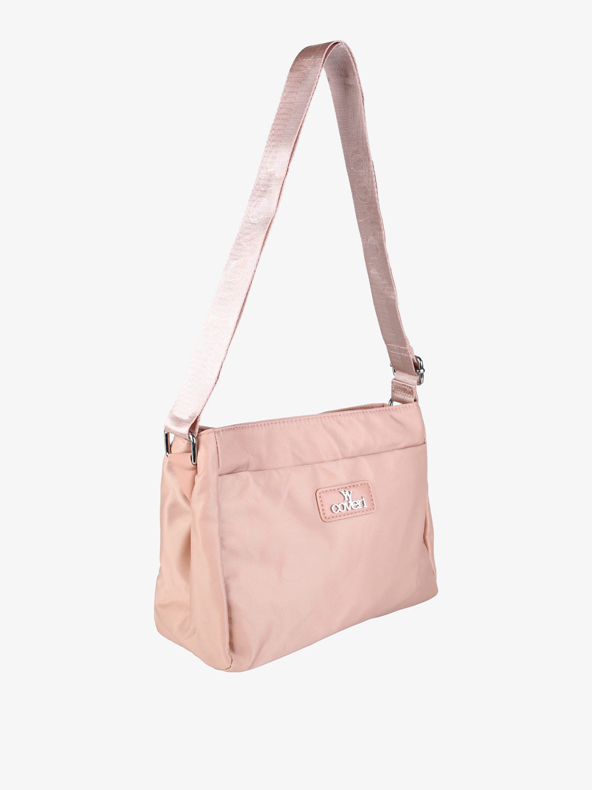 Borsa a tracolla in nylon You Young Coveri — Rosa