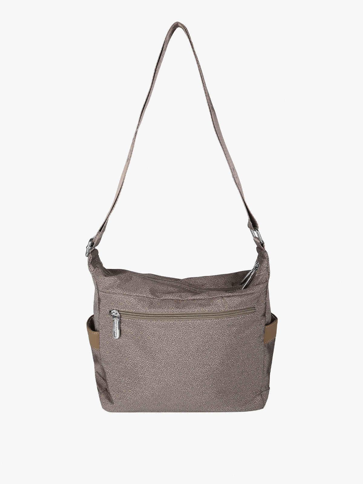 Borsa a tracolla in nylon You Young Coveri — Taupe · Modello 2