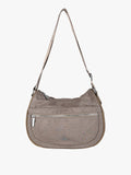 Borsa a tracolla in nylon You Young Coveri — Taupe