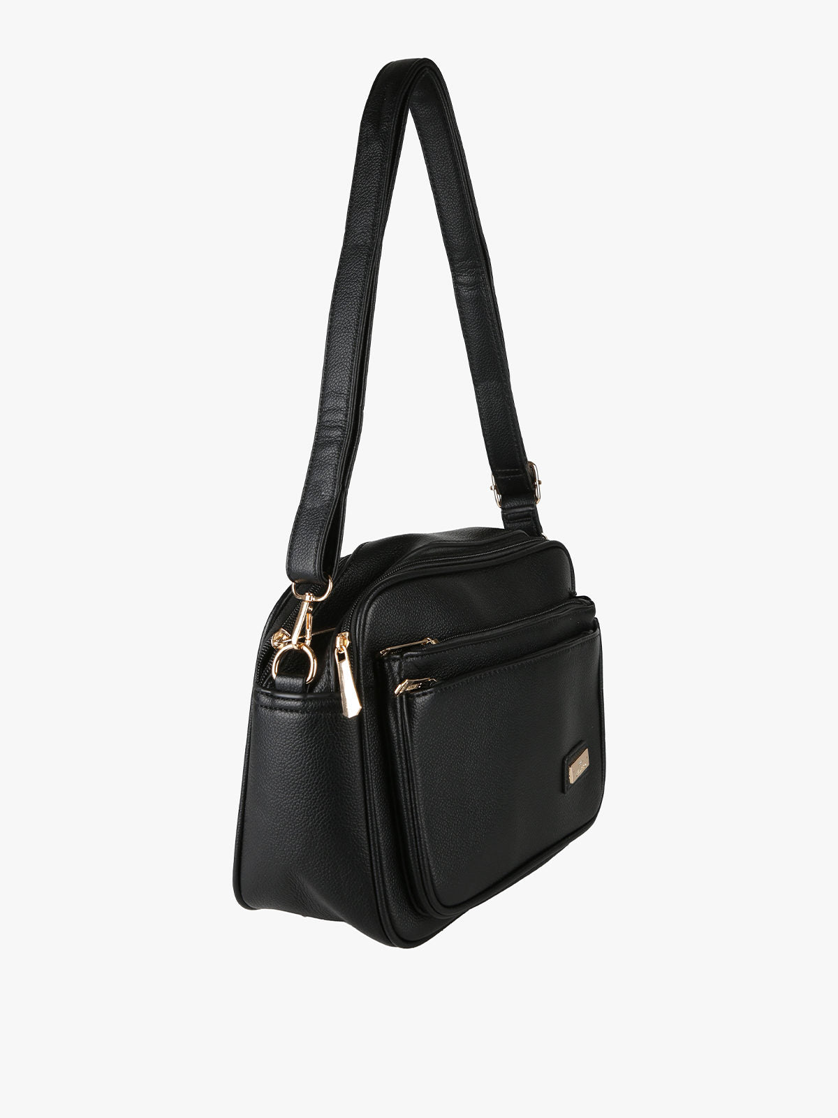 Borsa a tracolla multitasche Charro — Nero