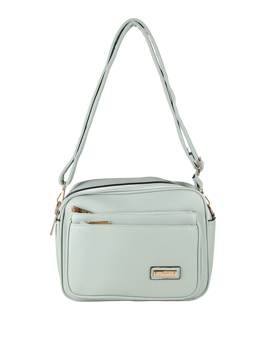 Borsa a tracolla multitasche Charro — Verde chiaro