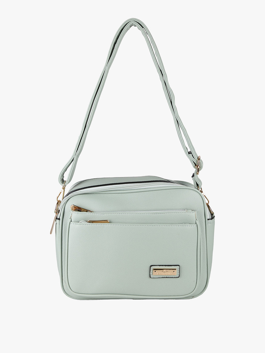 Borsa a tracolla multitasche Charro — Verde chiaro