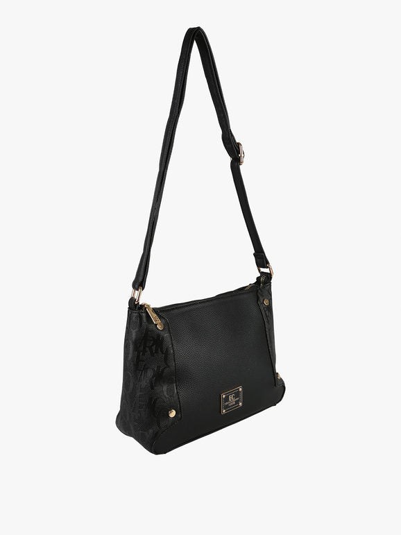 Borsa a tracolla Enrico Coveri Contemporary — Nero - immagine 2