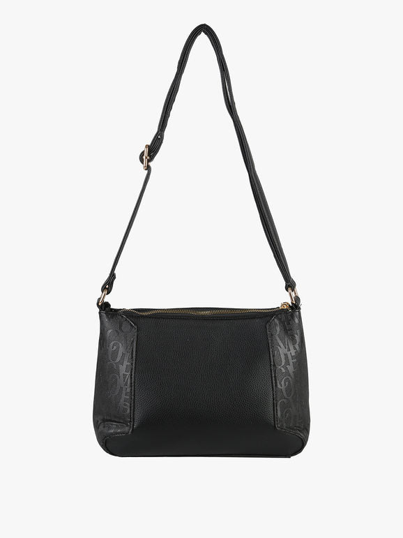 Borsa a tracolla Enrico Coveri Contemporary — Nero - immagine 3