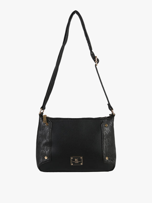 Borsa a tracolla Enrico Coveri Contemporary — Nero - immagine 1