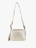 Borsa a tracolla in ecopelle Solada — Oro