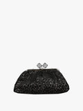 Borsa clutch animalier Solada — Argento - immagine 1