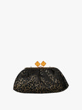 Borsa clutch animalier Solada — Oro - immagine 1