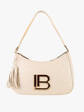 Borsa a mezzaluna con nappine Laura Biagiotti - immagine 1
