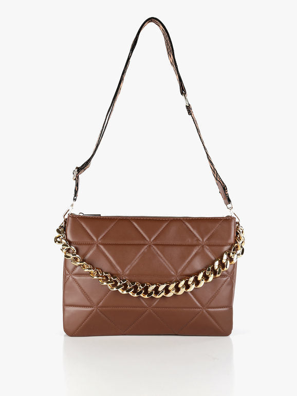 Borsa a pochette con tracolla Solada