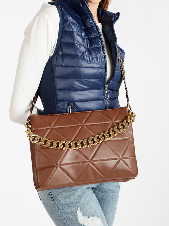Borsa a pochette con tracolla Solada