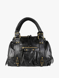 Borsa frame con doppi manici Solada — Nero